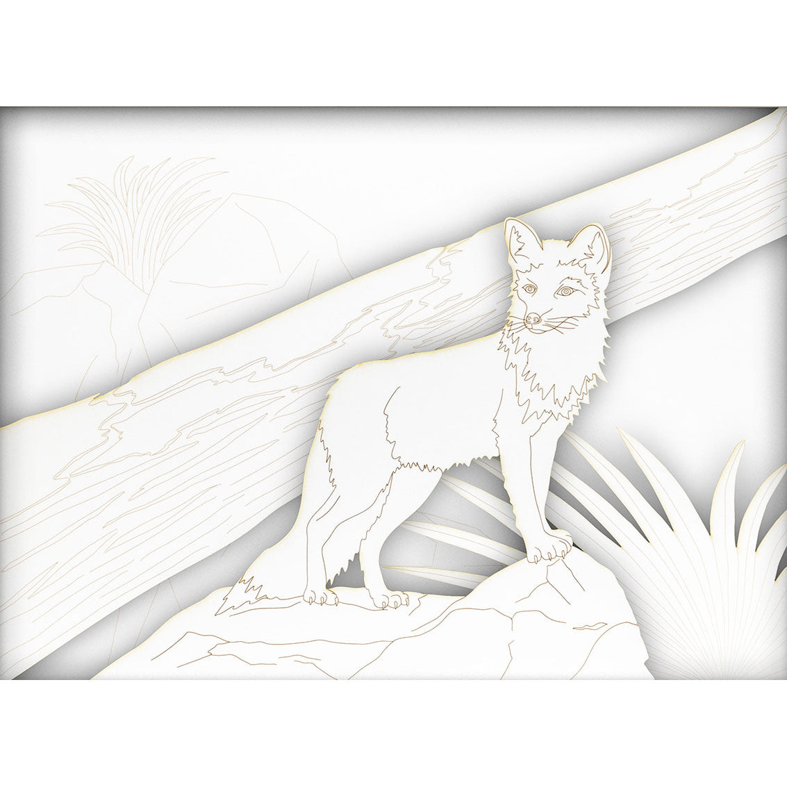 Inset Refill, Landscape - Animals