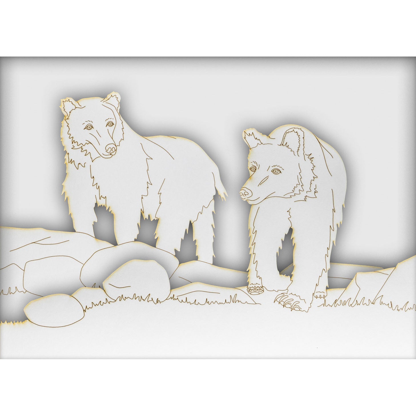 Inset Refill, Landscape - Animals