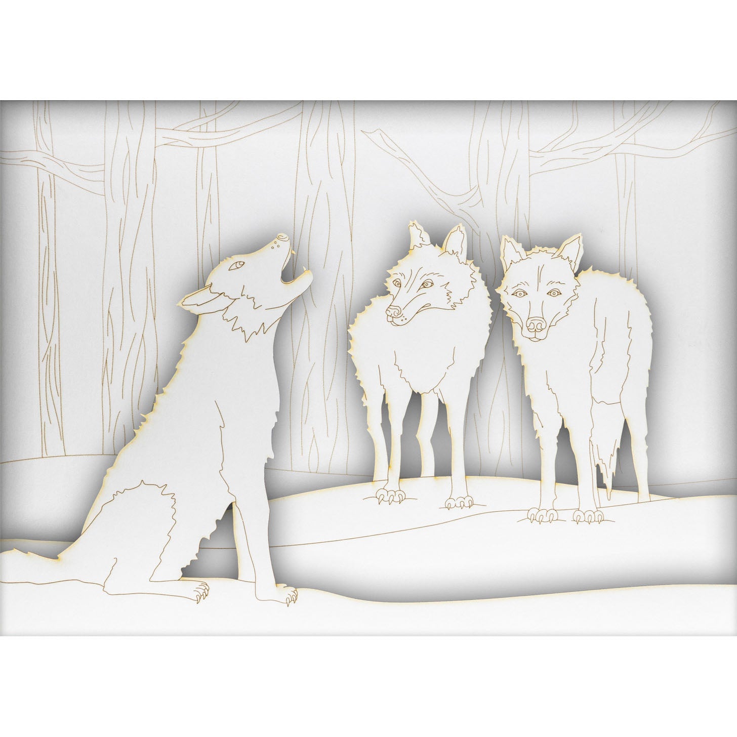 Inset Refill, Landscape - Animals