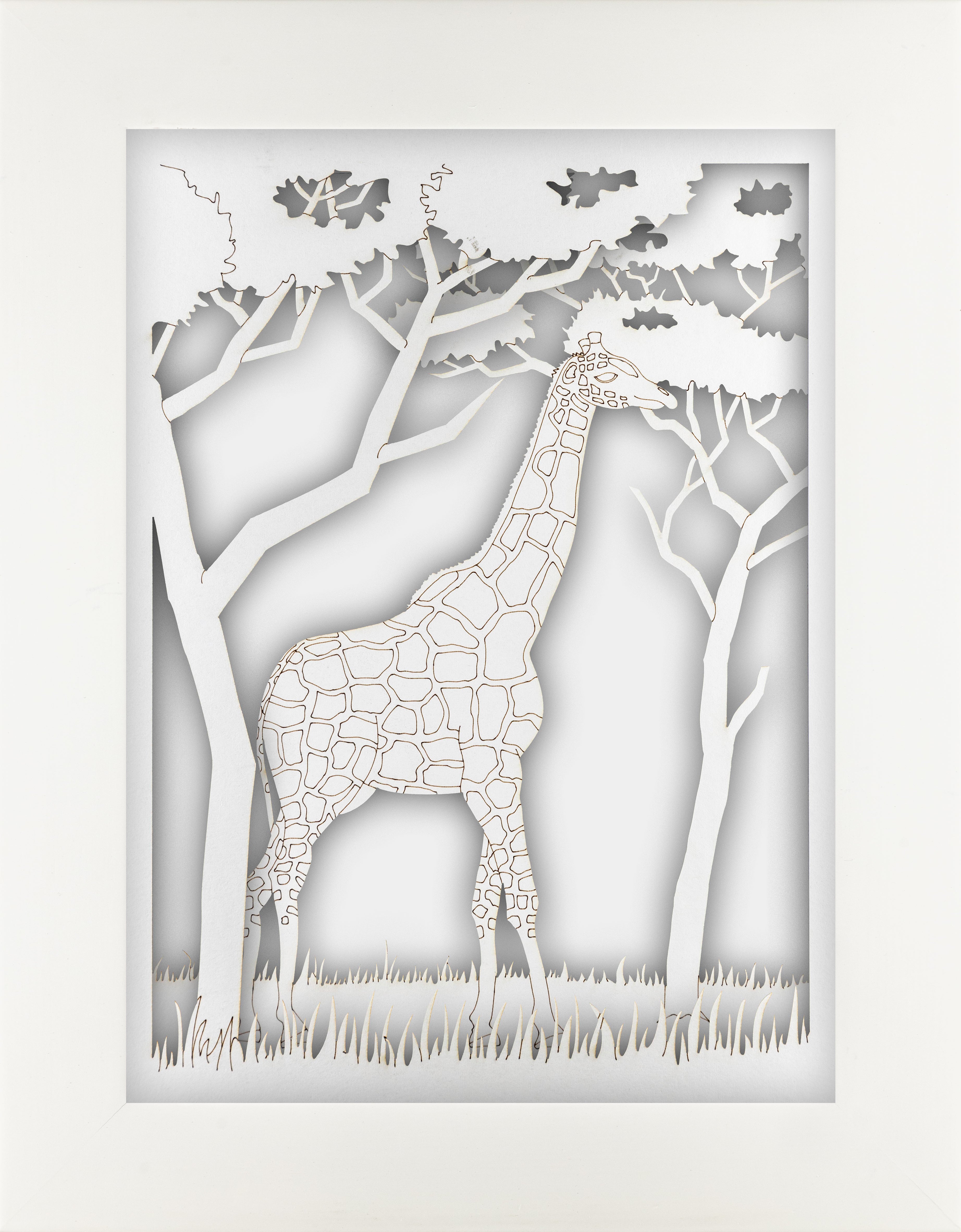 Giraffe Portrait Set