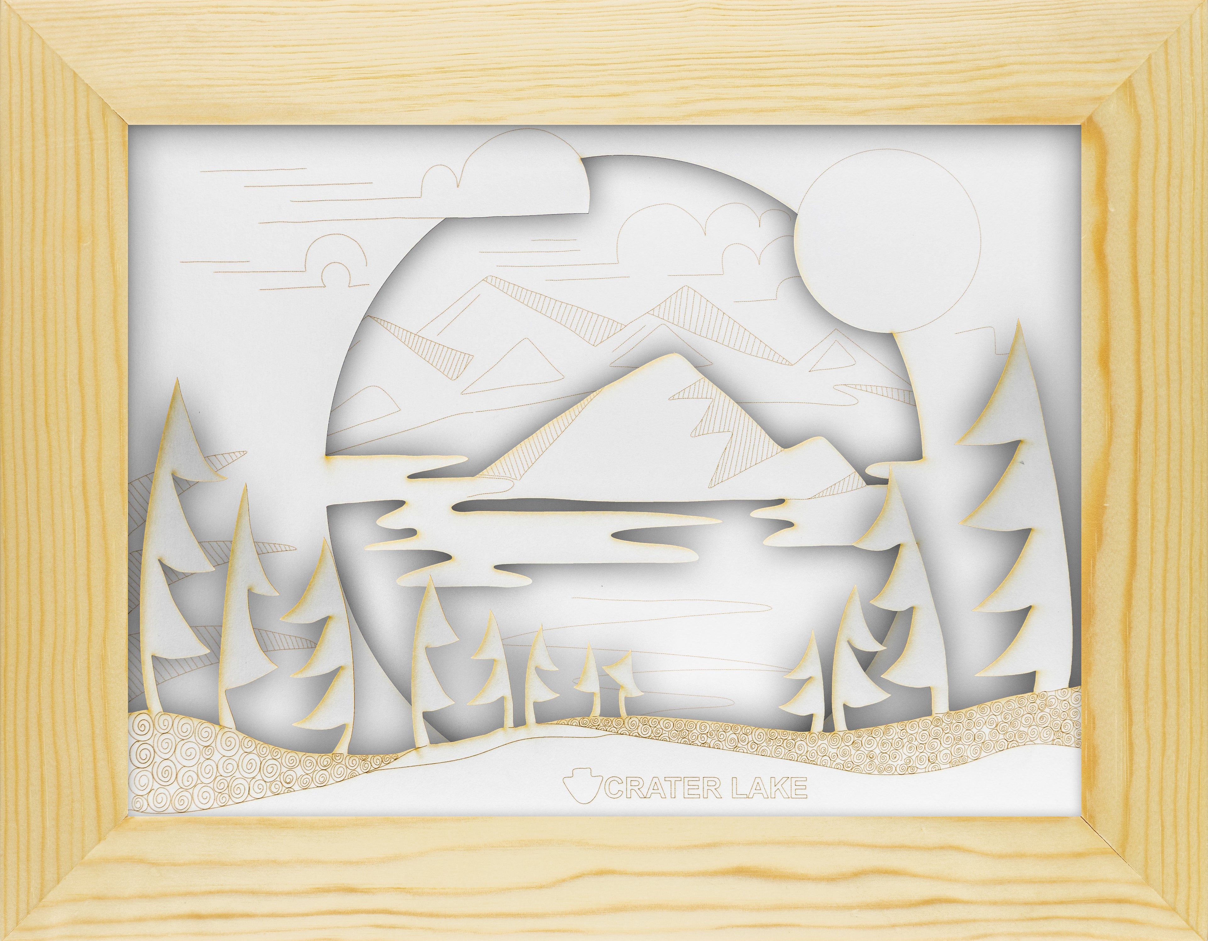 Crater Lake Landscape Set