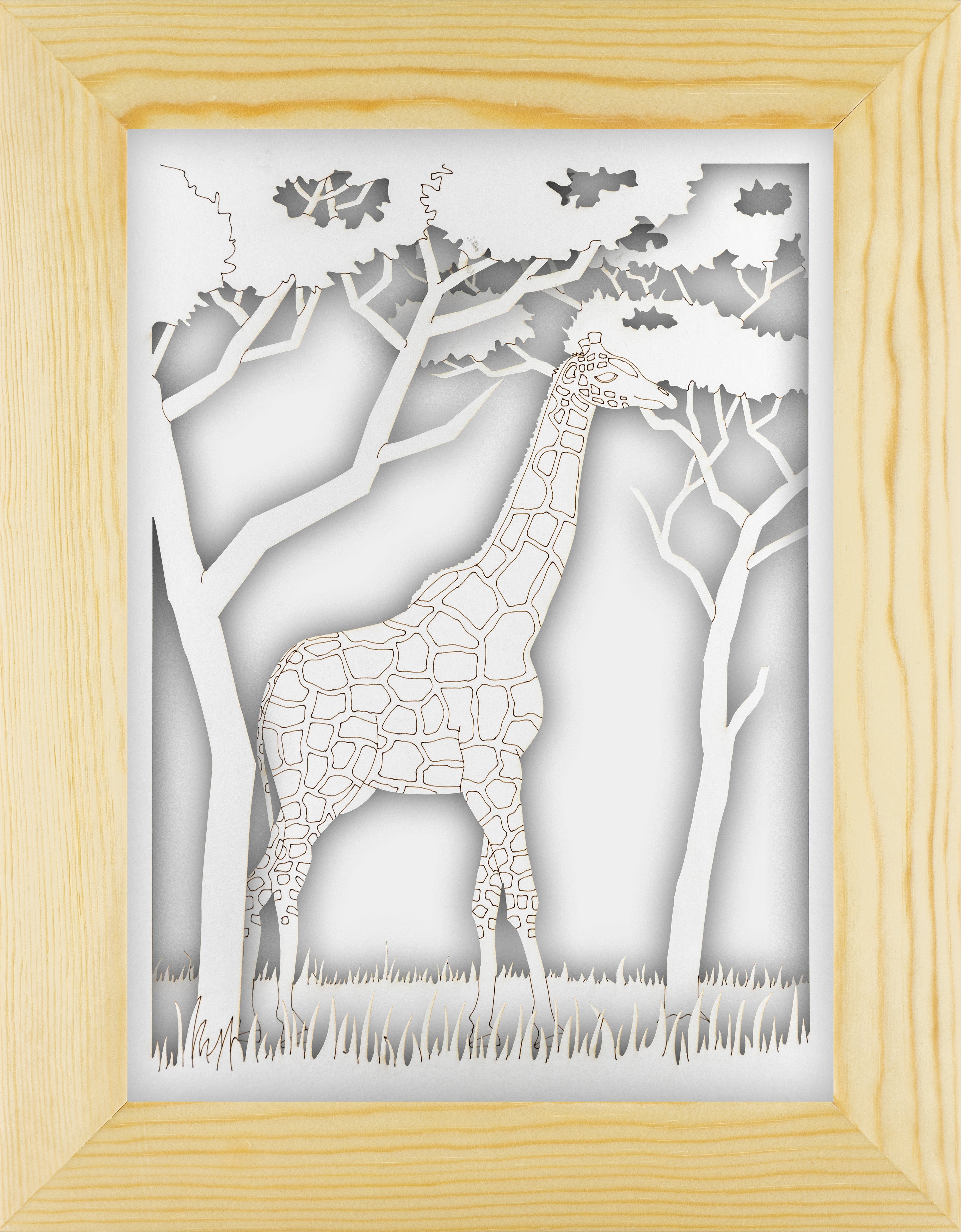 Giraffe Portrait Set