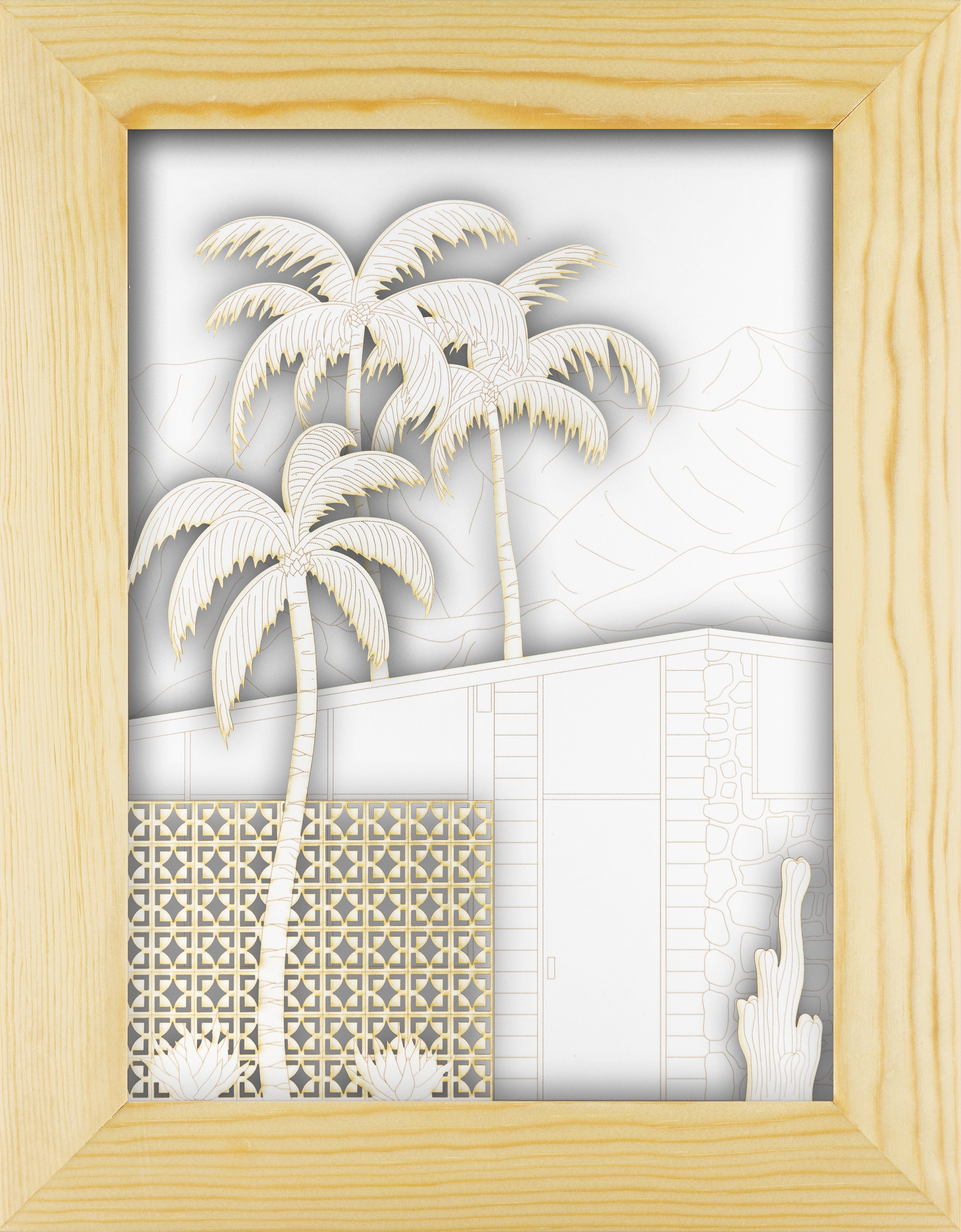 Mid-Century Modern Portrait Set