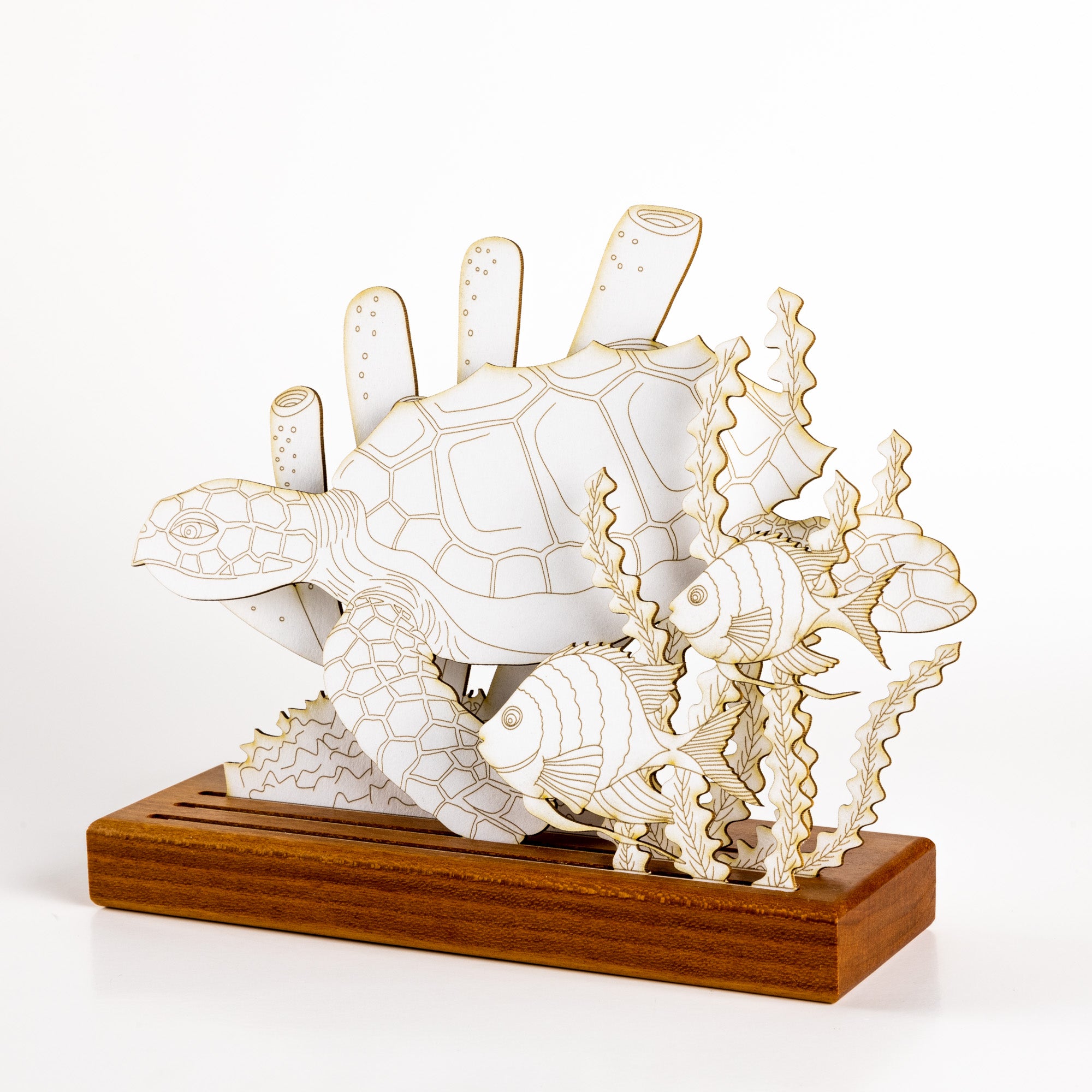 Frameless - Turtle and Fish